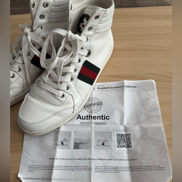 Gucci high top sneakers - Picture 8 of 12